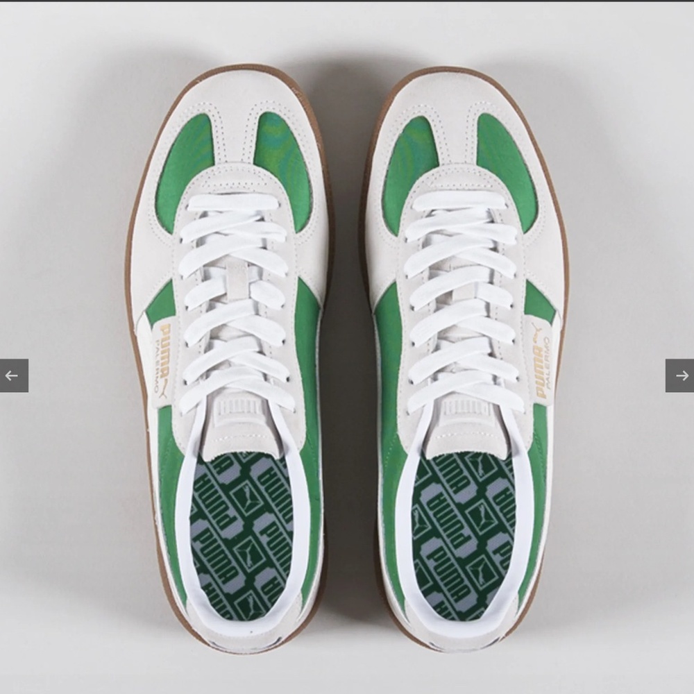 Puma Palermo OG Shoe Archive Green Warm White